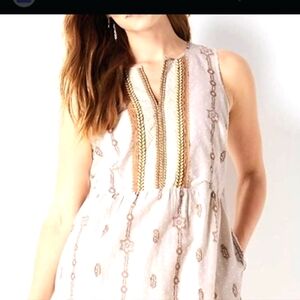 Jjill embroidered dress new with tags 1x